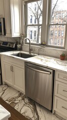 High-Tech Kitchen: Touch-Screen Appliances, Smart Fridge, and LED Lighting