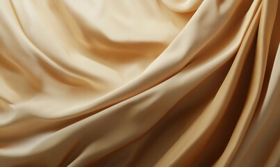 Obraz premium Gradient blending warm mocha hues into creamy ivory, softly textured to suggest the richness of layered velvet.