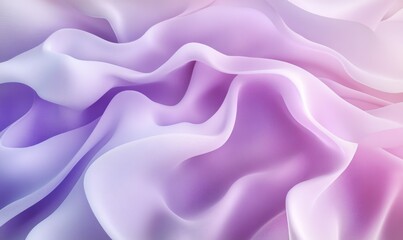 Obraz premium Ethereal pastel gradient of light mocha into soft lilac, with faint textures like mist rolling over hills.