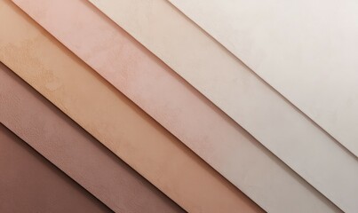 Mocha gradients blending with irregular pastel lines, forming a serene yet dynamic abstract palette.