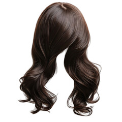 Stunning Brown Wavy Hair