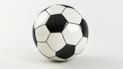 Classic Black and White Soccer Ball