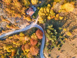 Rhodope mountain near village of Borovo, Bulgaria