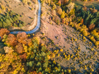 Rhodope mountain near village of Borovo, Bulgaria