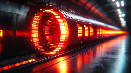 Abstract technology background representing digital chaos, symbolizing data streams, cybersecurity, cloud computing, supercomputing, and neural networks with vibrant colors and complex patterns

