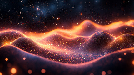 Abstract technology background representing digital chaos, symbolizing data streams, cybersecurity, cloud computing, supercomputing, and neural networks with vibrant colors and complex patterns

