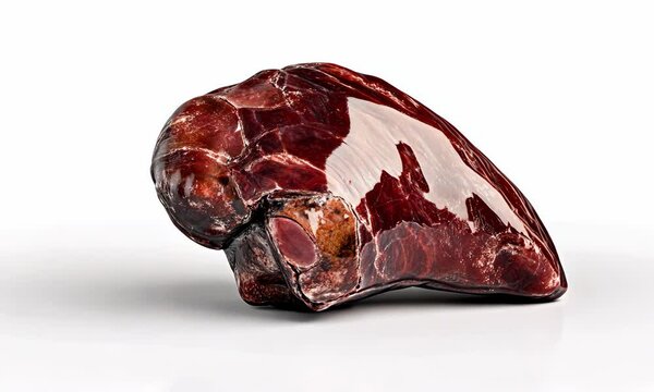 Human healthy pancreas. The camera revolves around a pancreas.