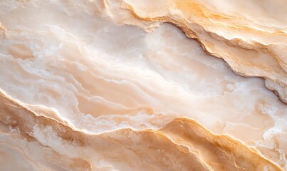 Obraz premium Abstract beige and white marble texture.
