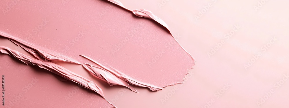 Poster smooth blush pink paint stroke with subtle texture and soft background ideas