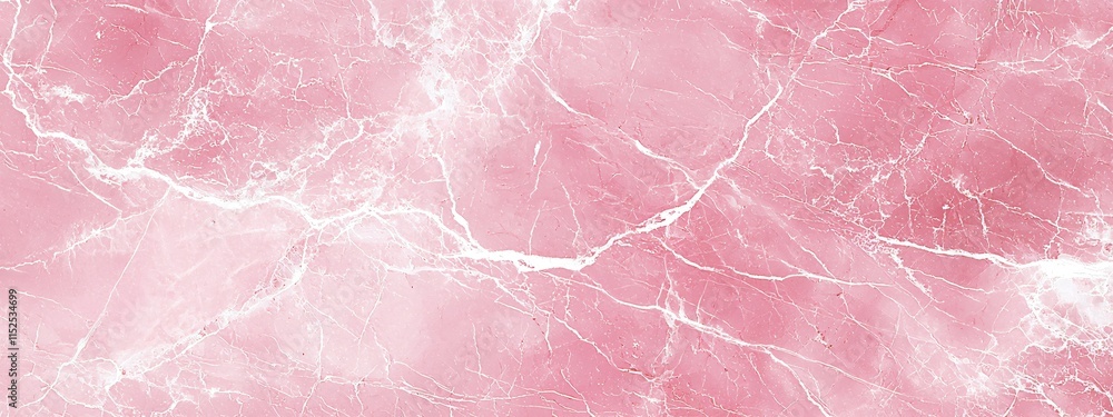 Poster Elegant Pink Marble Background with Subtle Veins and Textured Surface for Design Projects