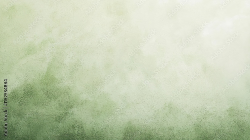 Aufkleber Soft Green Abstract Background with Textured Effect for Creative Visuals