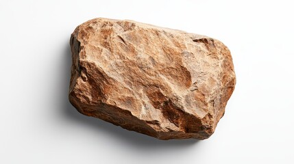 Natural rough stone showcasing unique texture and patterns