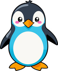 Obraz premium 펭귄,동물,겨울