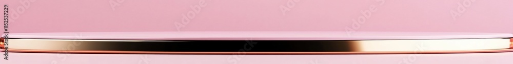 Poster Elegant Minimalist Background with Round Surface and Soft Pink Color Palette