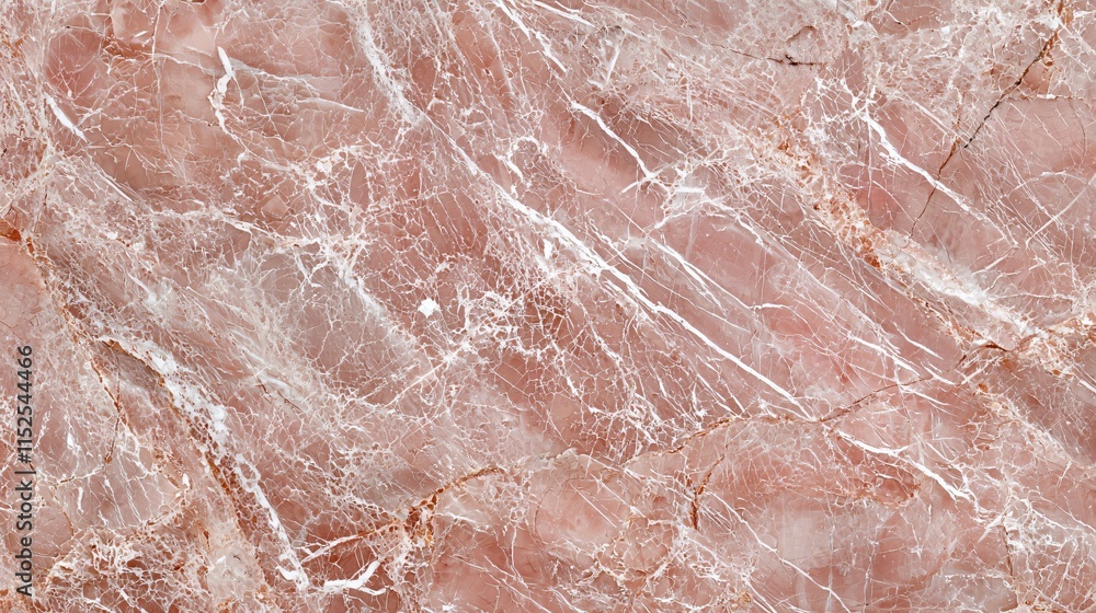 Aufkleber elegant pink marble texture with subtle veins and natural patterns for design use