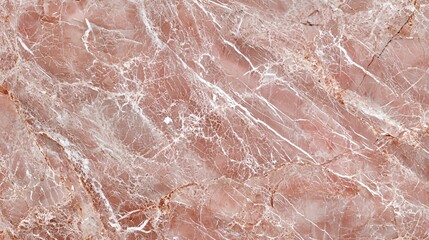 Fototapeta premium Elegant Pink Marble Texture with Subtle Veins and Natural Patterns for Design Use
