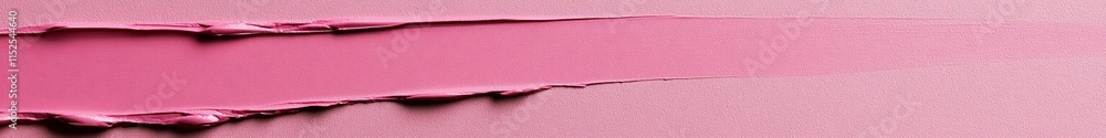 Poster smooth pink paint stroke on soft surface for artistic background design and texture