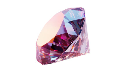 Diamond, transparent background