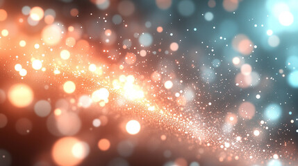 A high-tech digital data transfer concept with vibrant lights and depth showcasing network abilities, technological processes, digital storages, and scientific advancements in a blurred bright tone ba