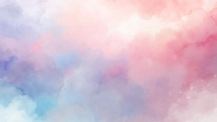 Soft pastel clouds create a whimsical and serene backdrop, perfect for artistic and creative projects.