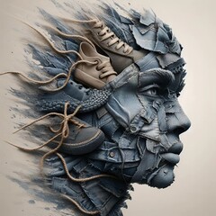 Weaving Reality: The Denim Face