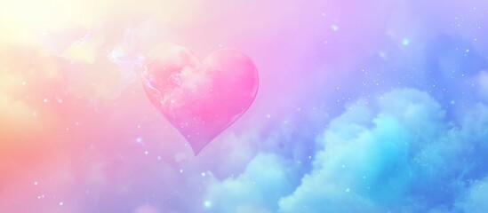 ハートの背景画像