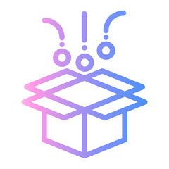 Obraz premium funding Line Gradient Icon