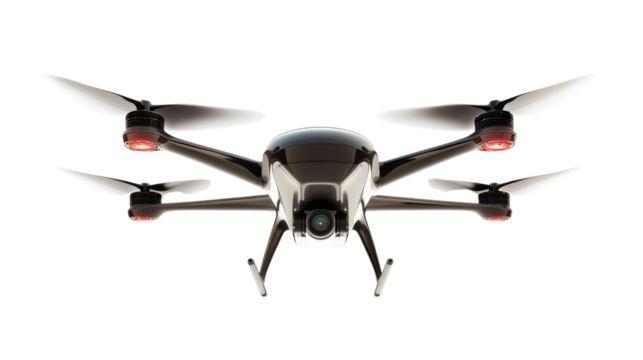 Drone, transparent background