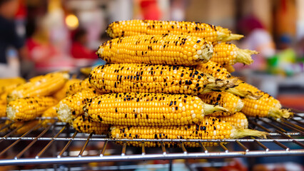 Stacked Grilled corn