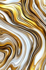 A gold and white striped pattern