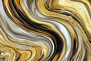 A gold and white swirl pattern
