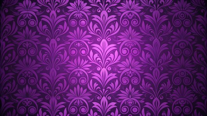 Elegant purple floral wallpaper with intricate designs and vibrant colors, abstract, purple,  abstract, purple, home, wallpaper