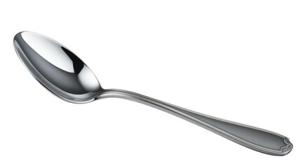 Silver spoon photo stacking side view