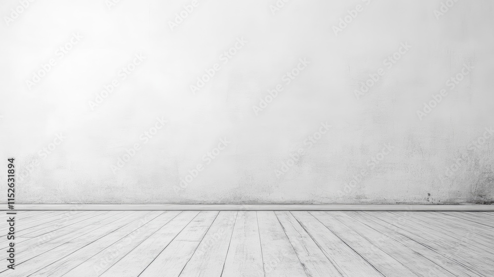 Poster a weathered white wall with visible aging marks and wear, providing a blank canvas for adding text, 