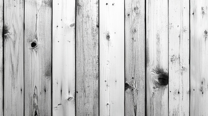 White wooden boards with a rough texture, symbolizing simplicity, nature, and a rustic, timeless feel, creating a sense of peace and organic charm

