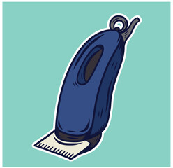 vintage barber shop labels, badges and design elements