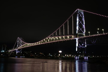 Ponte Hercílio Luz Florianópolis Iluminada 2024
