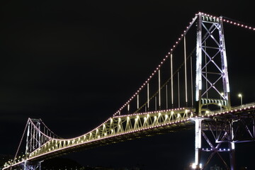 Ponte Hercílio Luz Florianópolis Iluminada 2024