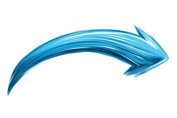 A blue arrow pointing to the right