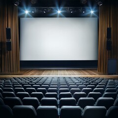 Fototapeta premium Blank cinema screen 14572.jpg, Firefly Blank cinema screen