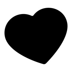 love glyph icon