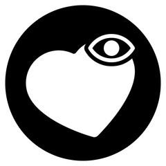 eye glyph icon