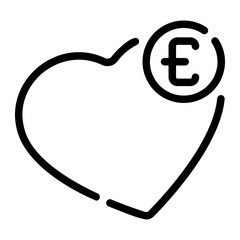 euro line icon