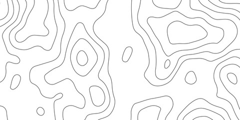 Topographic map background geographic line map with seamless ornament design.Topographic map patterns, topography line map. Vintage outdoors style.