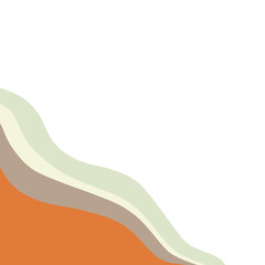 abstract green wave background