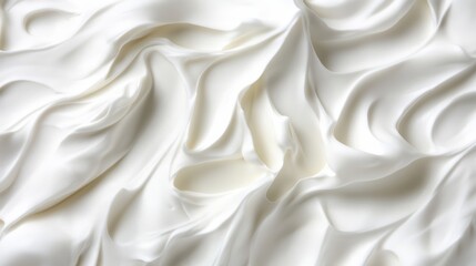 Obraz premium Luxurious white silk fabric texture background, elegant drapery for fashion and design