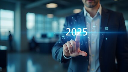 Company employees are about to press the “2025” button to enter the new year.