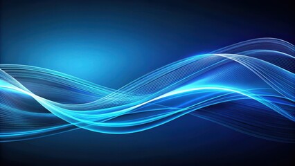 Blue minimal wavy lines abstract futuristic tech background, blue, minimal, wavy lines, abstract, futuristic, tech, background