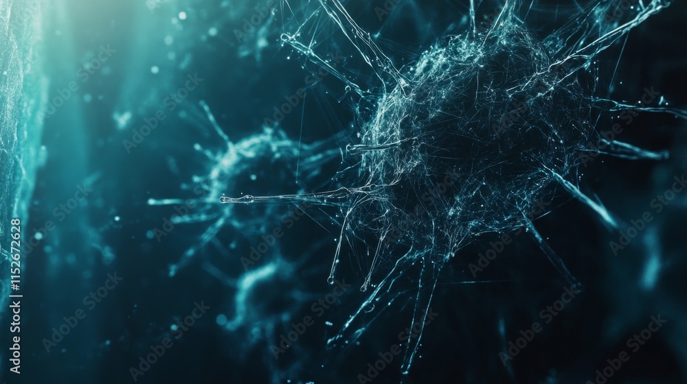 Poster abstract software visualization with high contrast details