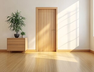 Obraz premium empty room with floor